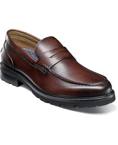 Florsheim Men's Renegade Moc Toe Penny Loafer In Brown