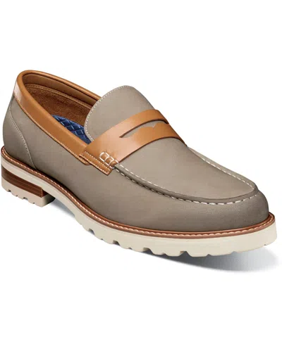 Florsheim Men's Renegade Moc Toe Penny Loafer In Gray Multi