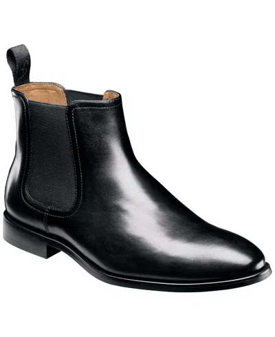 Florsheim Men's Ruvo Leather Chelsea Boots In Black Smooth
