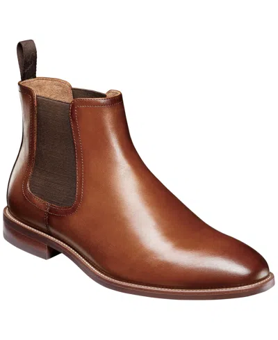 Florsheim Men's Ruvo Leather Chelsea Boots In Cognac