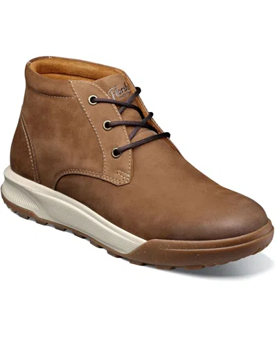Florsheim Men's Trail Mix Plain Toe Chukka Boot In Mocha