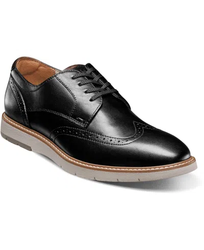 Florsheim Men's Vibe Wingtip Oxford Dress Shoe In Black Multi