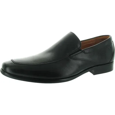 Florsheim Mens Flex Fit Leather Slip-on Shoes In Black