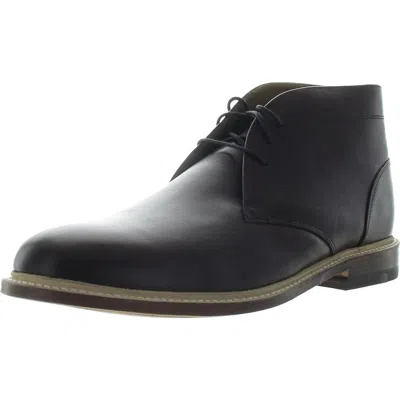 Florsheim Mens Lace-up Leather Chukka Boots In White
