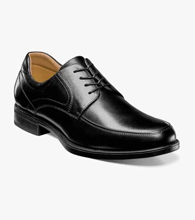 Florsheim Midtown 12136-001 Oxford Men's 8.5 Black Leather Dress Shoes Zpo1944
