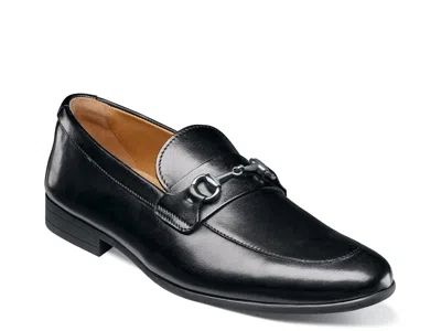 Florsheim Modena Moc Toe Bit Loafer In Black