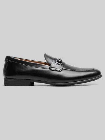 Florsheim Modena Moc Toe Bit Loafers In Black