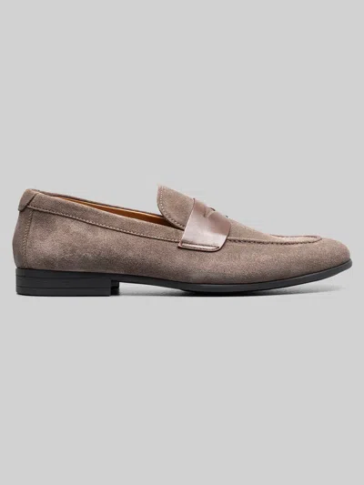 Florsheim Modena Moc Toe Penny Loafers In Neutral