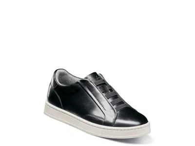 Florsheim Monopoli Slipon Sneaker Kids' In Black/white