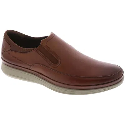 Florsheim Motion Moc Toe Mens Leather Comfort Insole Slip-on Shoes In Multi