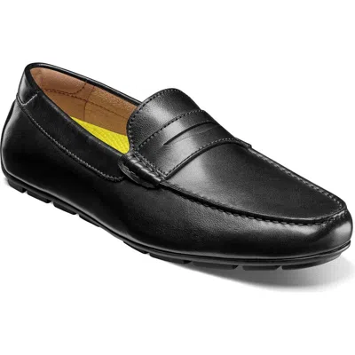 Florsheim Motor Driving Loafer In Black