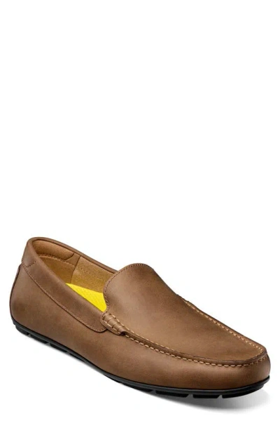 Florsheim Motor Moc Toe Venetian Driving Loafer In Brown