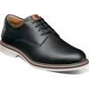 Florsheim Norfolk Mens Solid Nubuck Oxfords In Black/black