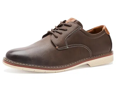 Florsheim Norwalk Plain Toe Oxford (toddler/little Kid/big Kid) Boy's Shoes Brown Crazy Horse : 1 Little Kid M
