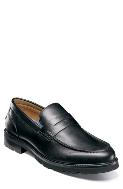 Florsheim Renegade Penny Loafer In Black