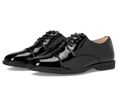 Florsheim Reveal Cap Toe Ox, Jr. (toddler/little Kid/big Kid) Boys Shoes Black Patent : 7 Big Kid M, Leather