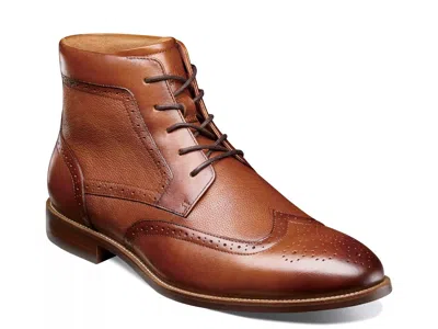 Florsheim Rucci Wingtip Boot In Brown