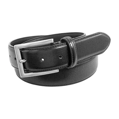 Florsheim Sinclair Microperf Mens Belt In Black