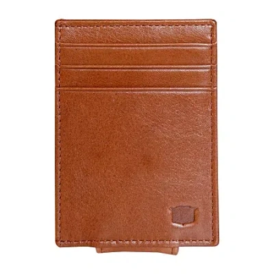 Florsheim Sonny Front Pocket Mens Front Pocket Wallet In Brown