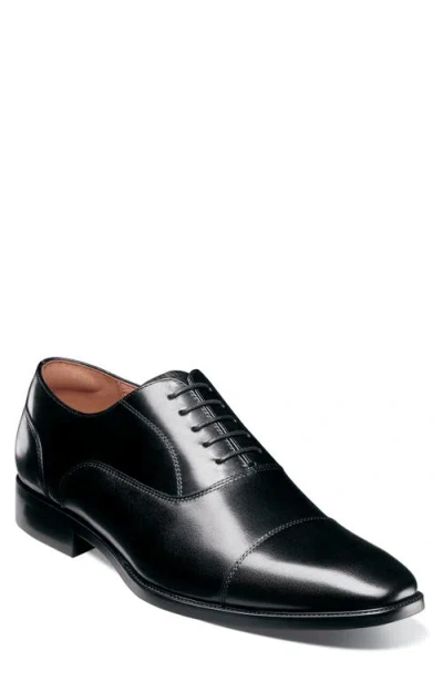 Florsheim Sorrento Lux Cap Toe Oxford In Black