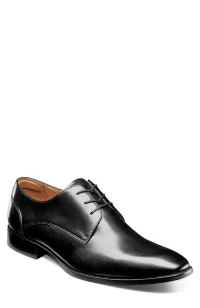 Florsheim Sorrento Lux Plain Toe Derby In Black
