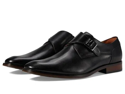 Florsheim Sorrento Plain Toe Single Monk Strap In Black