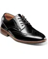 Florsheim Toddler Boys Rucci Junior Wingtip Oxford Shoes In Black