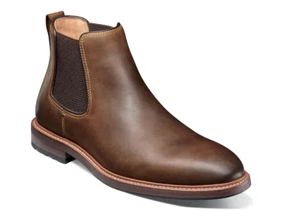 Florsheim Wide Width Anthem Chelsea Boot In Brown