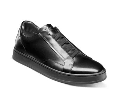 Florsheim Wide Width Monopoli Slipon Sneaker In Black