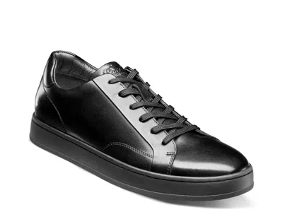 Florsheim Wide Width Monopoli Sneaker In Black