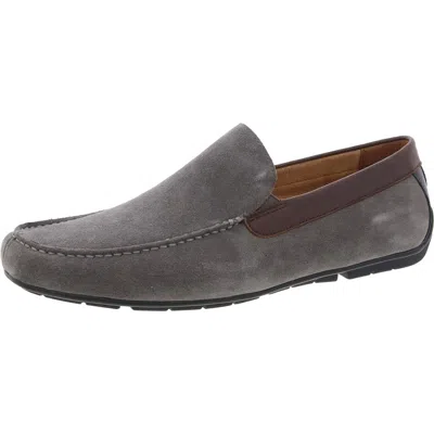 Florsheim Womens Padded Insole Manmade Moccasins In Grey