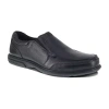 Florsheim Work Fe2020 Mens Round Steel Toe Work Shoes In Black