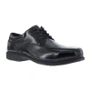 Florsheim Work Fs2000 Mens Round Closed Toe Work Shoes In Black
