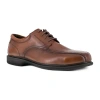 Florsheim Work Fs2001 Mens Round Steel Toe Work Shoes In Brown
