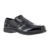 Florsheim Work Fs2005 Mens Round Steel Toe Work Shoes In Black
