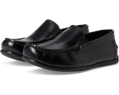 Florsheim Kids' Youth  Jasper- Venetian Loafers Black Casual Shoes Hawk680