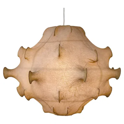 Pre-owned Flos Achille & Pier Giacomo Castiglioni, Taraxacum, Pendant Light,  In Brown