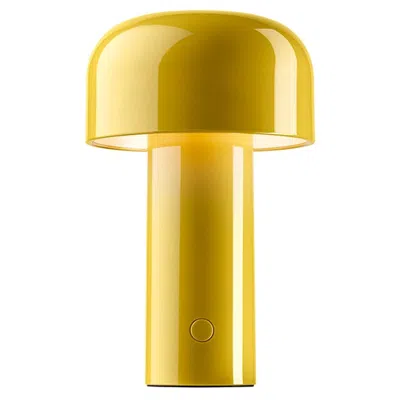 Pre-owned Flos Bellhop Yellow Portable Rechargeable Wireless Desk Or Table Lamp For