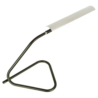 Pre-owned Flos Black Metal And Aluminum Shade 1970s Tubino Table Lamp By Castiglioni For