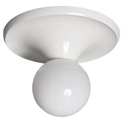 Pre-owned Flos Castiglioni Midcentury Metal "light Ball" Italian Sconce For , 1960s In Transparent