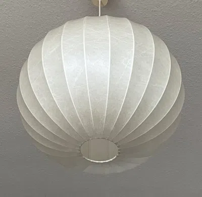 Pre-owned Flos Cocoon Hanging Lamp By Pier Giacomo Castiglioni For , Italy 1960s In Transparent
