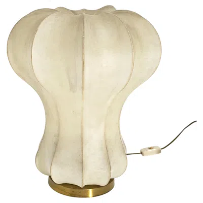 Pre-owned Flos Cocoon Table Lamp Gatto By Achille And Pier Giacomo Castiglioni  Italy 60s In Sand