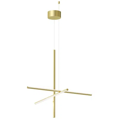 Pre-owned Flos Coordinates Suspension 1 Light In Champagne By Michael Anastassiades In Sand