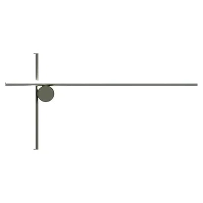 Pre-owned Flos Coordinates Wall/ceiling Light 2 In Argent By Michael Anastassiades In Transparent