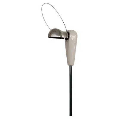 Pre-owned Flos Floor Lamp Bibip By Achille Castiglioni For , 1976 In Clear