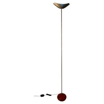 Pre-owned Flos Floor Lamp "servul F" Design Josef Lluscà For Arteluce, 1994 In Brown