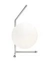 Flos Ic Lights Table 1 Low Table Lamp In Silver