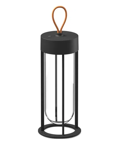 Flos In Vitro Unplugged Portable Table Lamp In Black