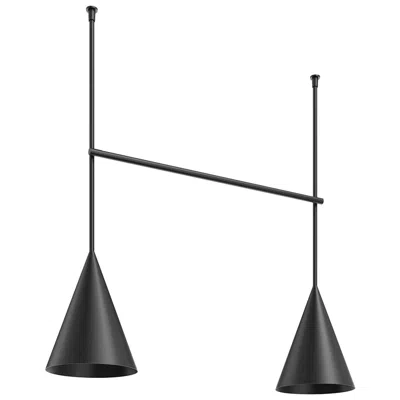Pre-owned Flos Infra-structure Episode 2 C7 Black Suspension Light By Vincent Van Duysen