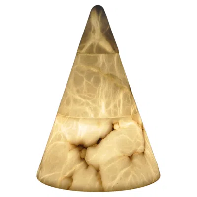Pre-owned Flos Italian Marble Table Lamp, 1960s In Sand
